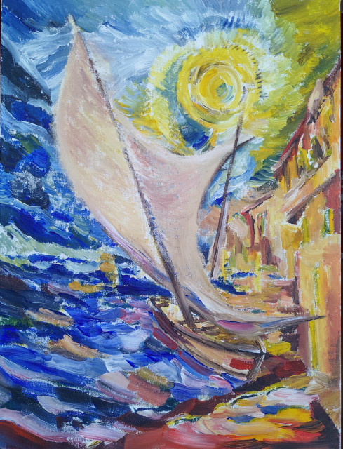 Großes Segel, Dirk Rizek