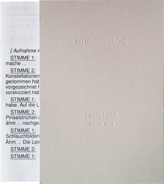 Friedrich Fröhlich, Publikationen