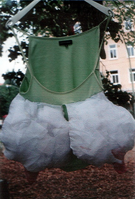 Skulpturen Kostüme- Dolly Baum Projekt 2002, Alexandra Holownia