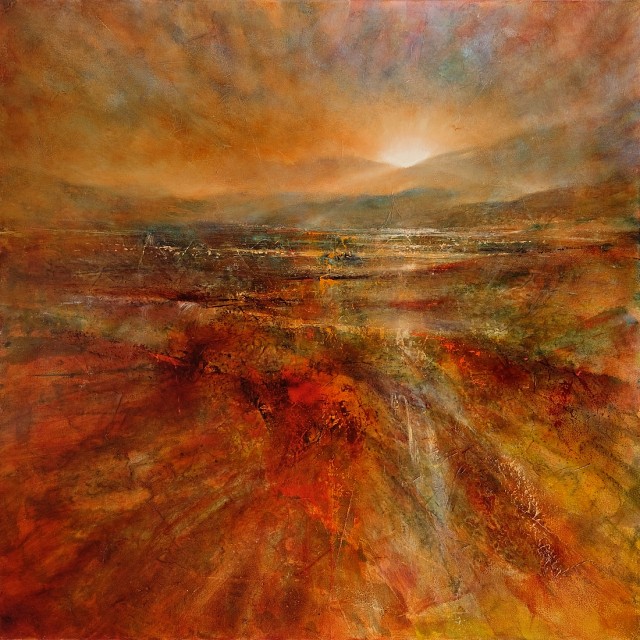 Sonnenaufgang, Annette Schmucker Atelier und Galerie