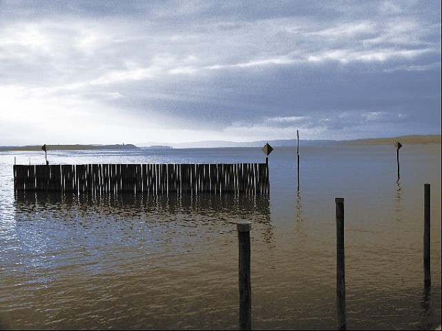 Pfähle im Bodensee, Sascha Bernard