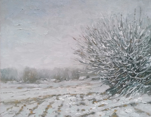 Kalter Wintertag bei Ahrensfelde , Ralf Bechtel 
