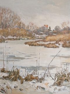 Blumberg bei Berlin im Winter , Ralf Bechtel 