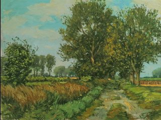 Landweg bei Blumberg , Ralf Bechtel 
