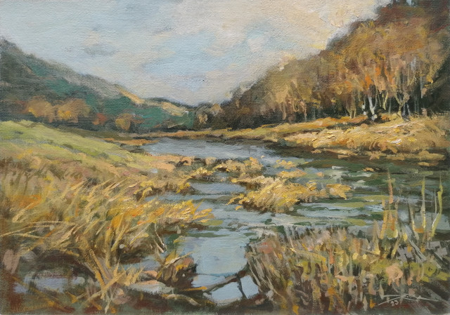 Die Sauer im Winter , Ralf Bechtel 