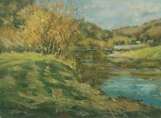 Vorfrühling hinter Ralingen , Ralf Bechtel 