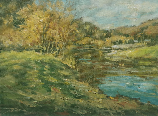 Vorfrühling hinter Ralingen , Ralf Bechtel 