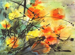 Mohnblumenstrauss, Carmen Kroese