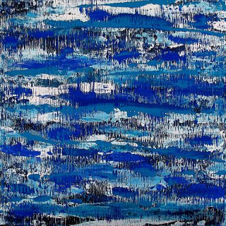 Blue White Turquoise, Michael Schmidt