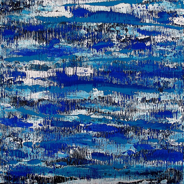 Blue White Turquoise, Michael Schmidt