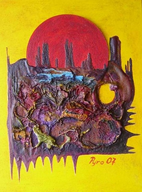 After the War - Ausschnitt Detail, Pyro