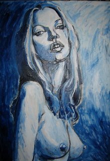 women in blue, Klaus Freytag
