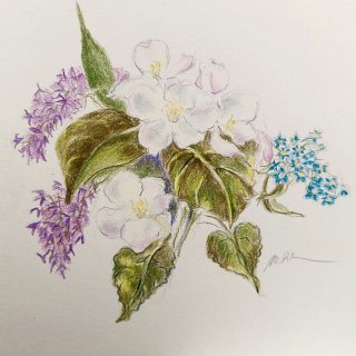 Frühlingsstrauß, Monika Riemenschneider
