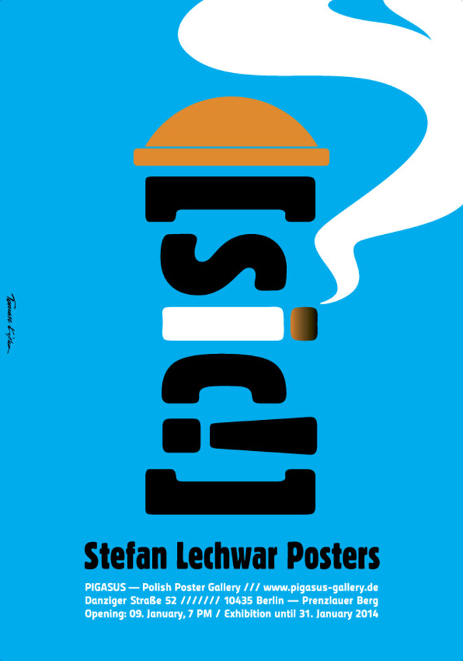 Ausstellung [sic!] Stefan Lechwar Plakatkunst 