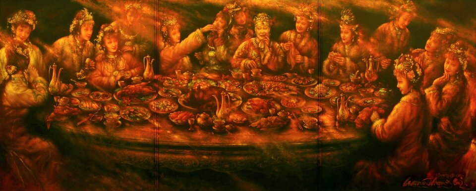 LE RÊVE DANS LE PAVILLON ROUGE - WANG ZHONGQI expose à la galerie Joseph 