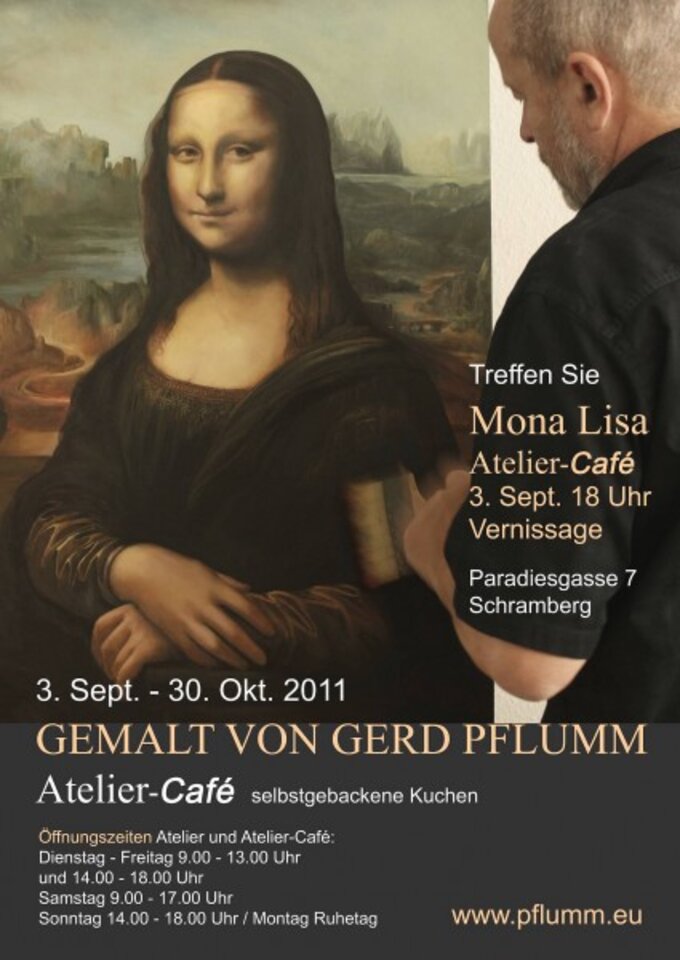 Mona Lisa lernt das Lächeln neu