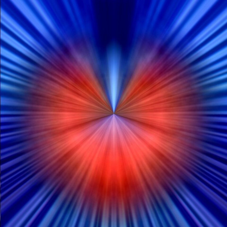 Zyklus Spirituelles 30612, Digitalkunst auf Karton, José S. Ocón