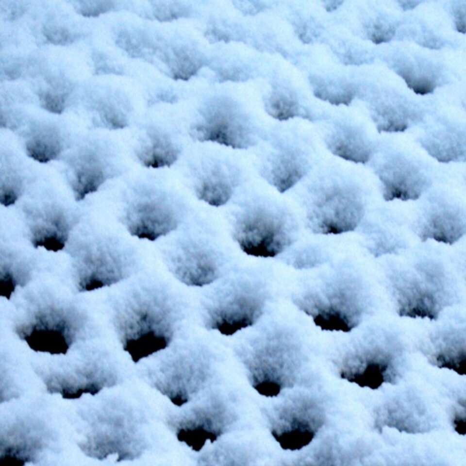Spuren im Winter 29470, Farbfotografie auf Karton, José S. Ocón
