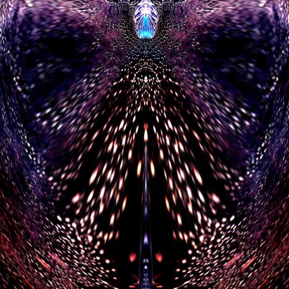 Gehe Deinen Weg, Digitalkunst auf Karton, José S. Ocón