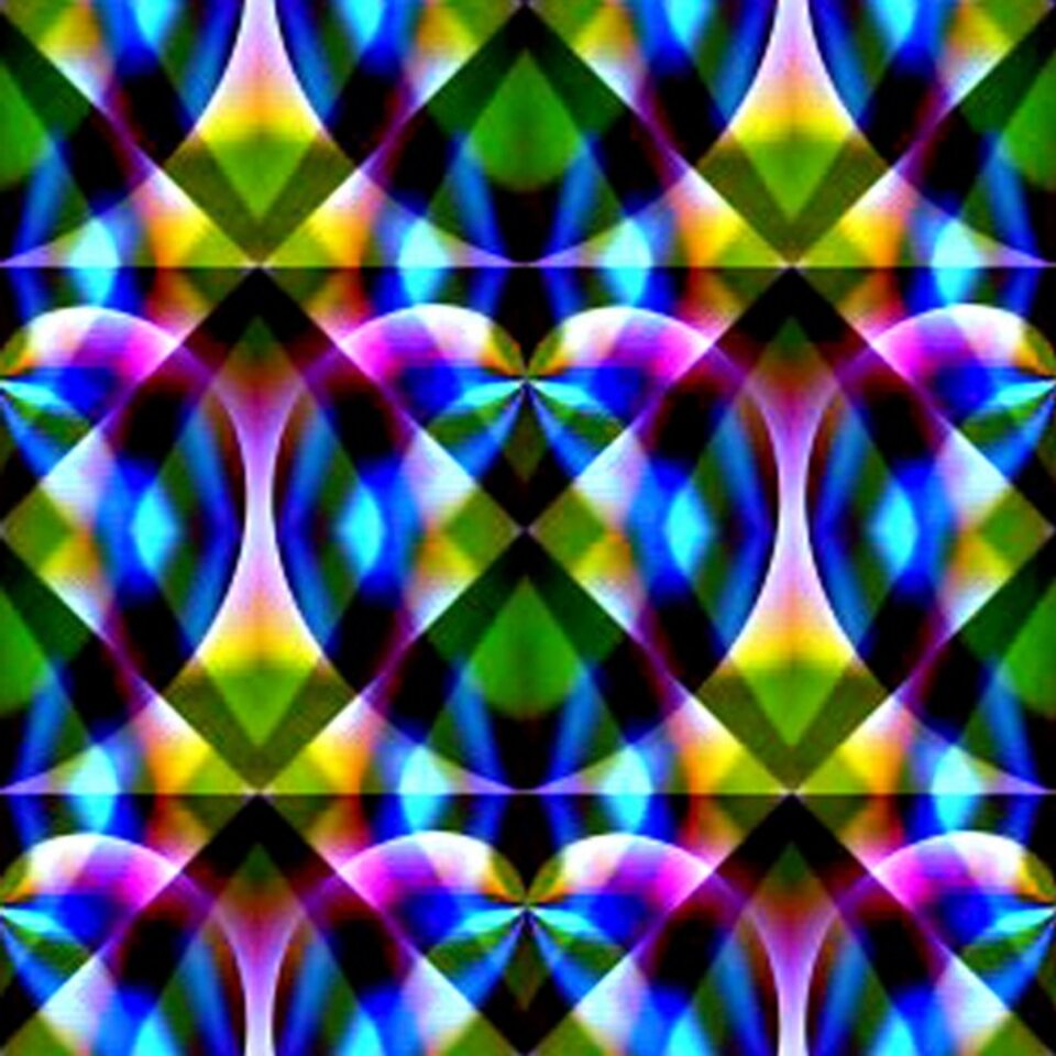 Fensterbild-Mosaik 31484, Digitalkunst auf Karton, José S. Ocón