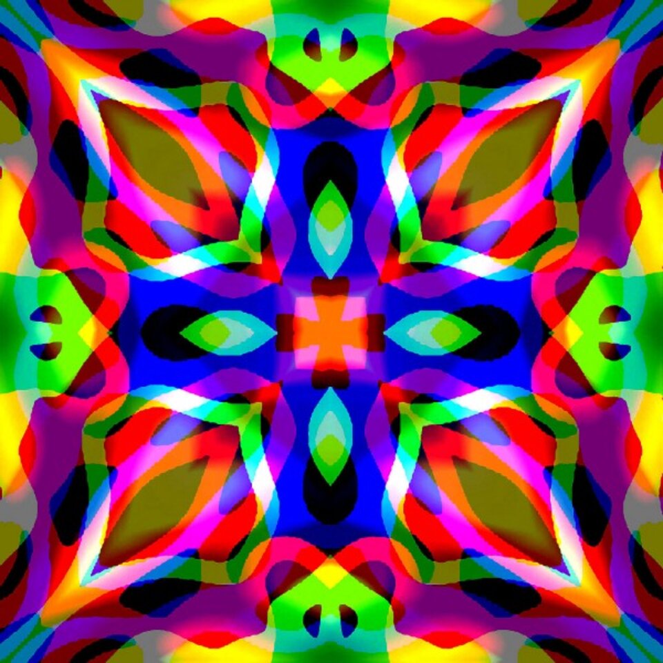 Fensterbild-Mosaik 31820, Digitalkunst auf Karton, José S. Ocón