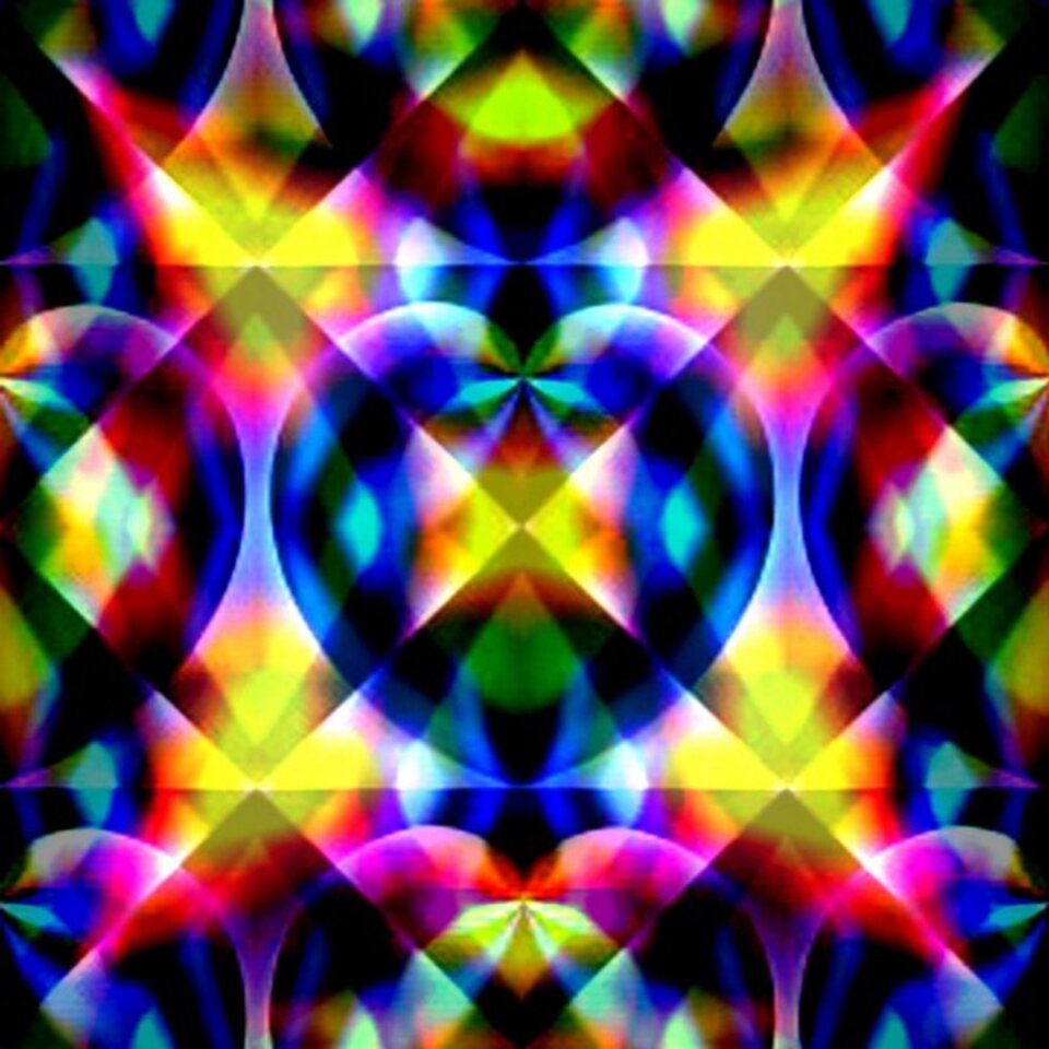 Fensterbild-Mosaik 31864, Digitalkunst auf Karton, José S. Ocón
