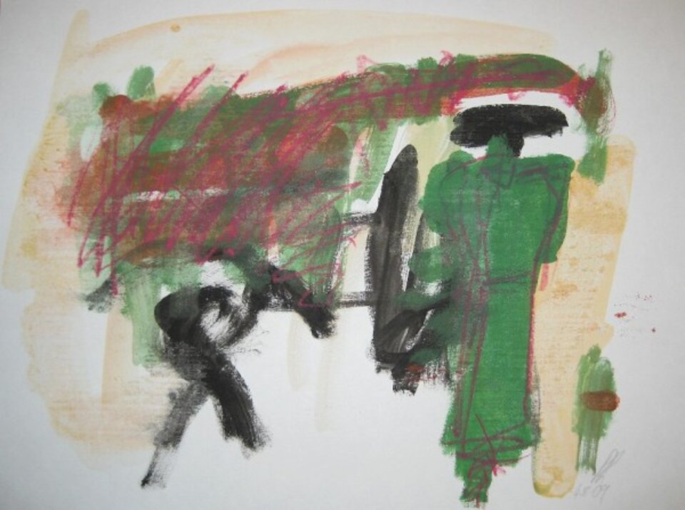 Einsame Frau, Peter Rademacher