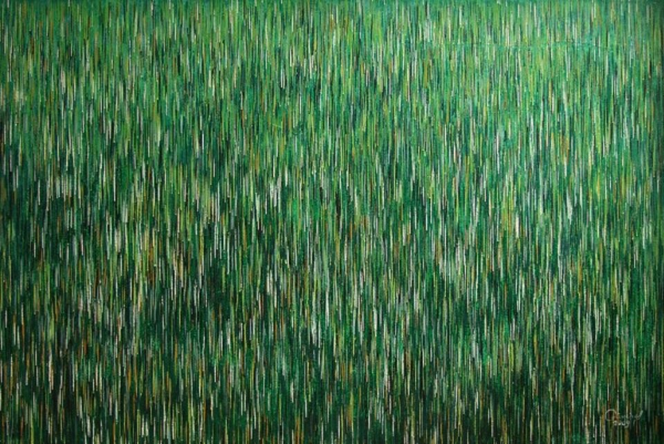 Gräser, Acryl auf Leinwand, Jörg Gierisch