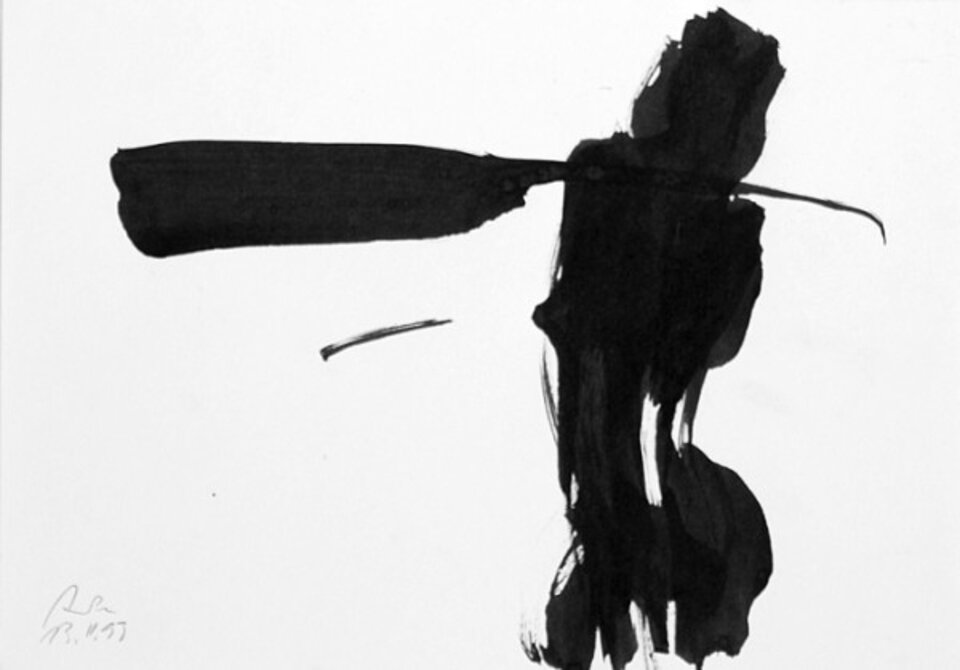 o.T., Tusche , Anita Voigt