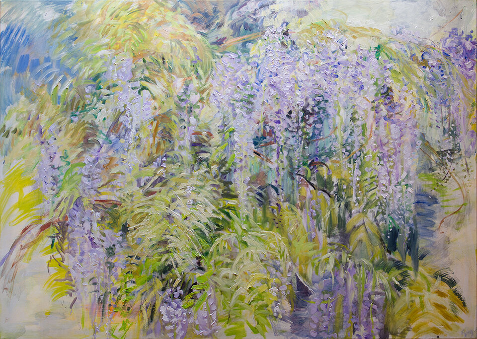Blauregen IV, Anita Voigt