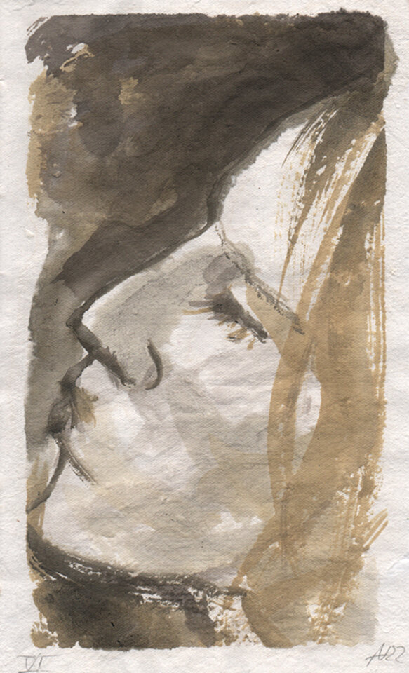 Kopf Mädchen IV, Anita Voigt