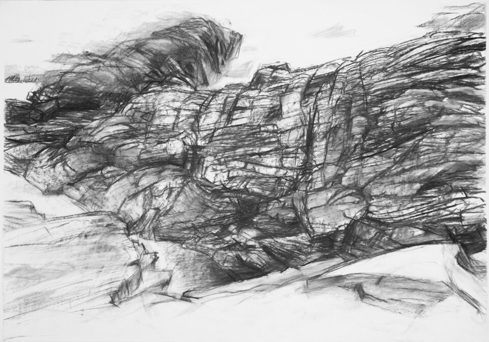 Gezeiten / Bretagne / Steilküste II, Anita Voigt