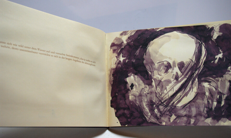 Detail II aus dem Buch , Tusche , Anita Voigt