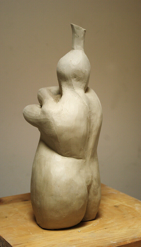 o.T. 2, Terracotta aus Ton, Anita Voigt