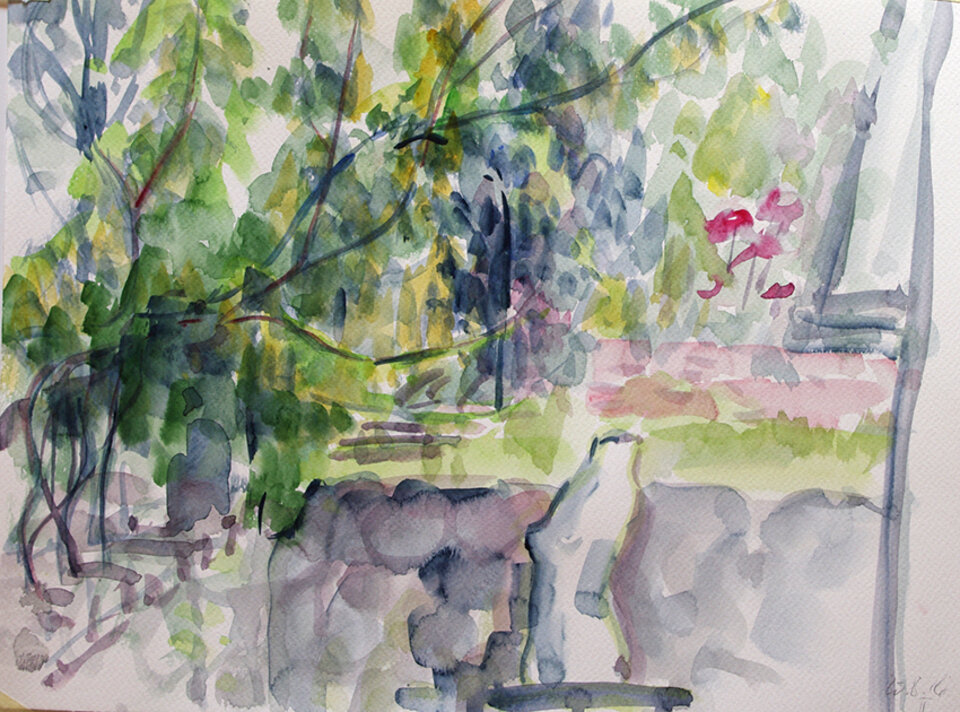 hinterm Atelier II, Anita Voigt