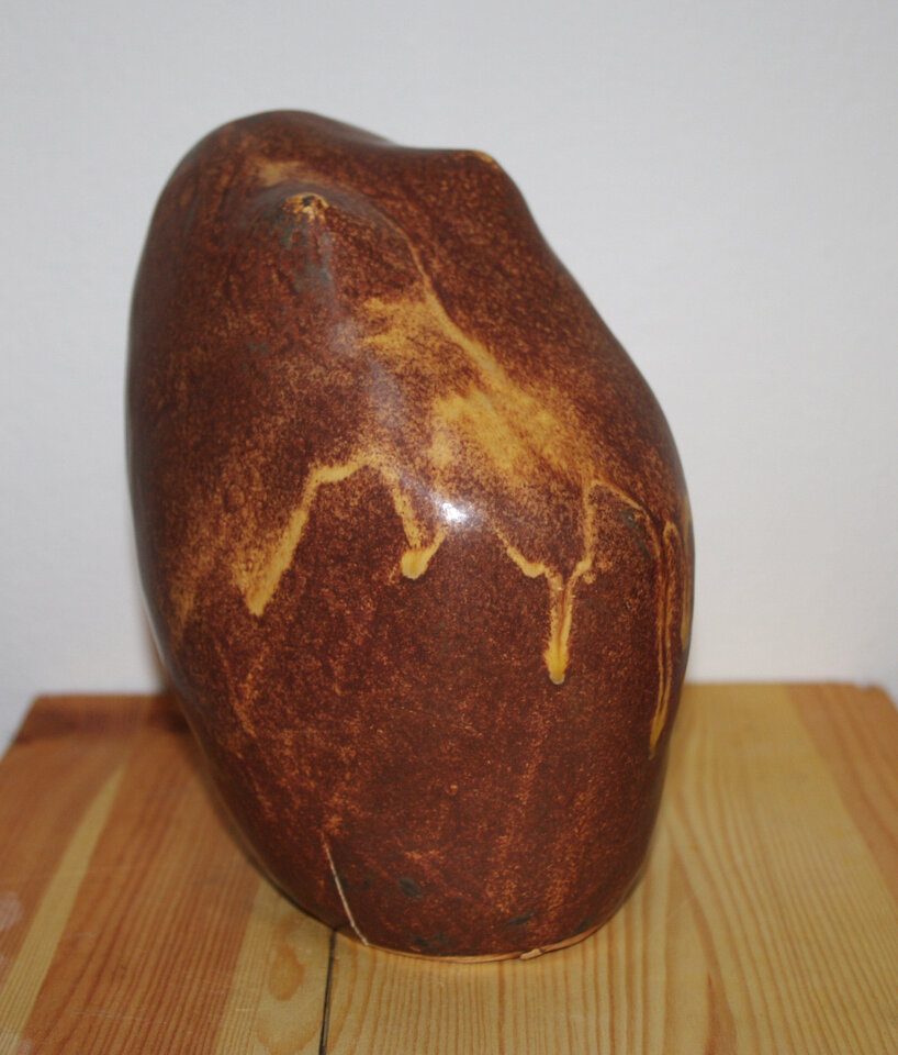kleiner Keramiktorso, Keramik aus Ton, Anita Voigt