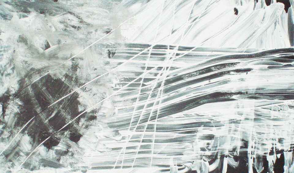 N25, Mischtechnik auf Glas, Susanne Ziegler