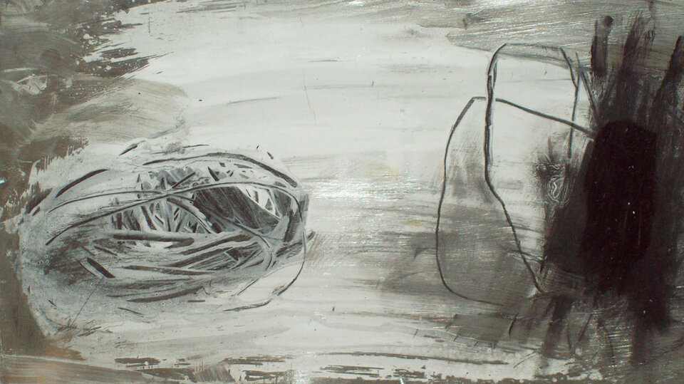 N29, Mischtechnik auf Aluminium, Susanne Ziegler