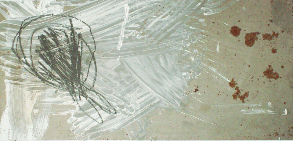 N4, Mischtechnik auf Aluminium, Susanne Ziegler