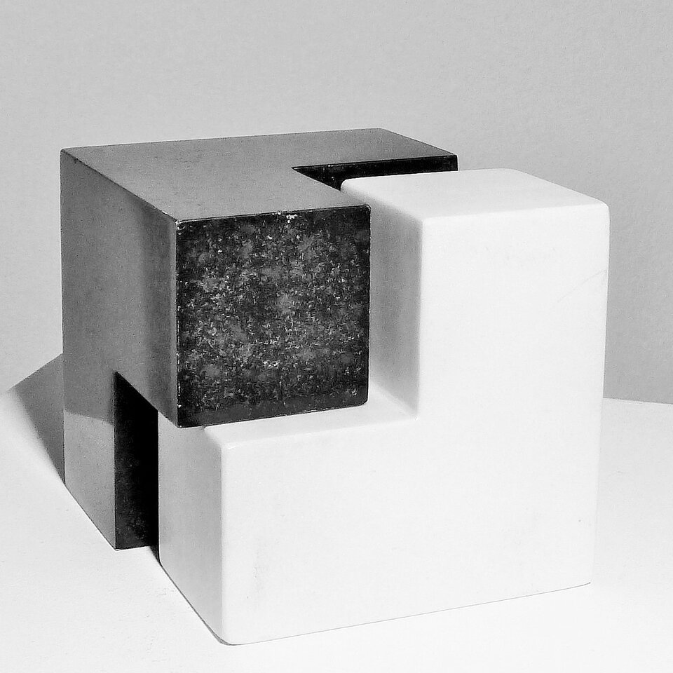 würfel, marmor-granit, Otmar Spiss