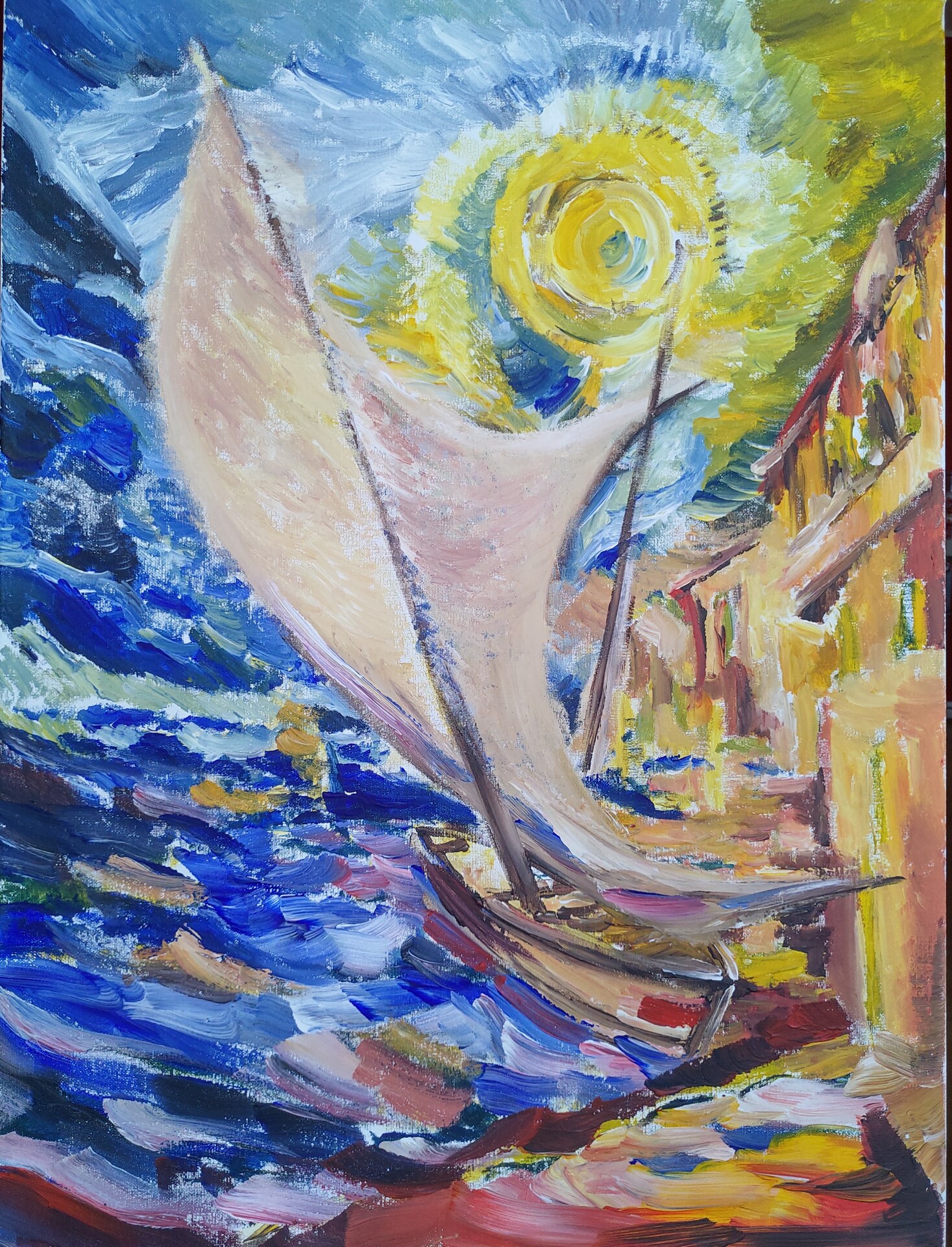 Großes Segel, Dirk Rizek