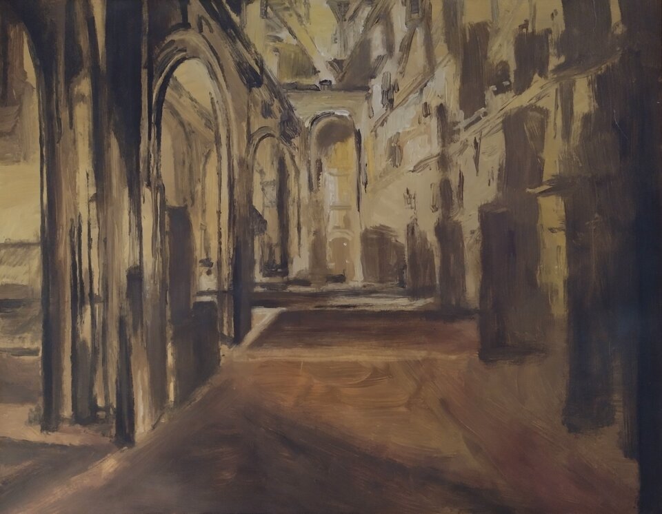 Blick in Kirche, Dirk Rizek