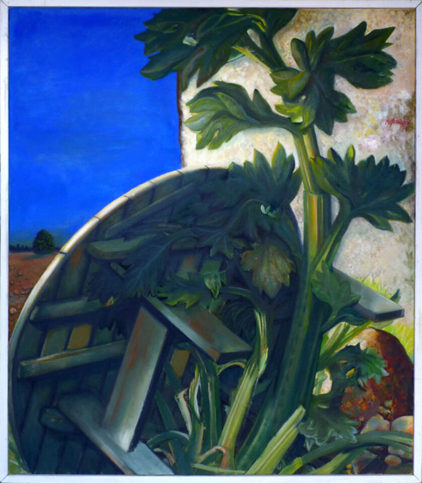 Erinnerung, Öl auf Leinwand, Ernst Marow