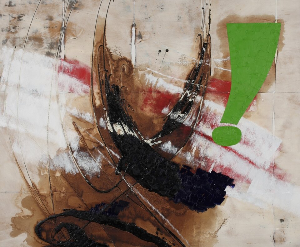 EXCLAMATION MARK GREEN, Albert Weber