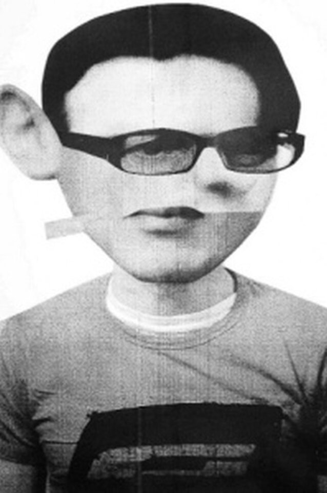  Christian, zusammengesetzt , Collage auf Papier, Friedrich Fröhlich