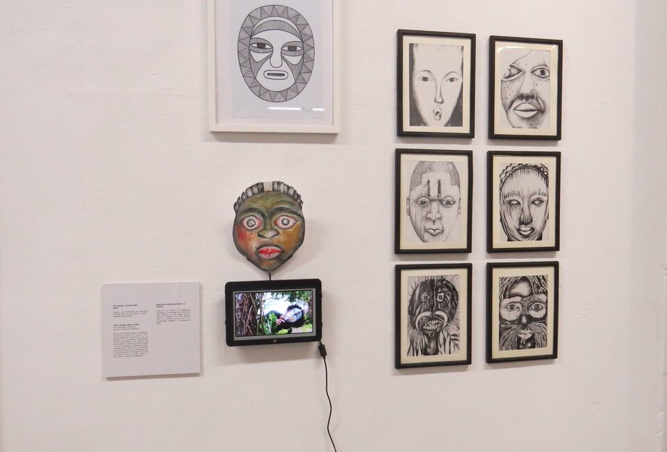 Deutsch 1914 - Papua Niugini 2014 - Galerie in Alte Feuerwache Berlin 2015, Alexandra Holownia