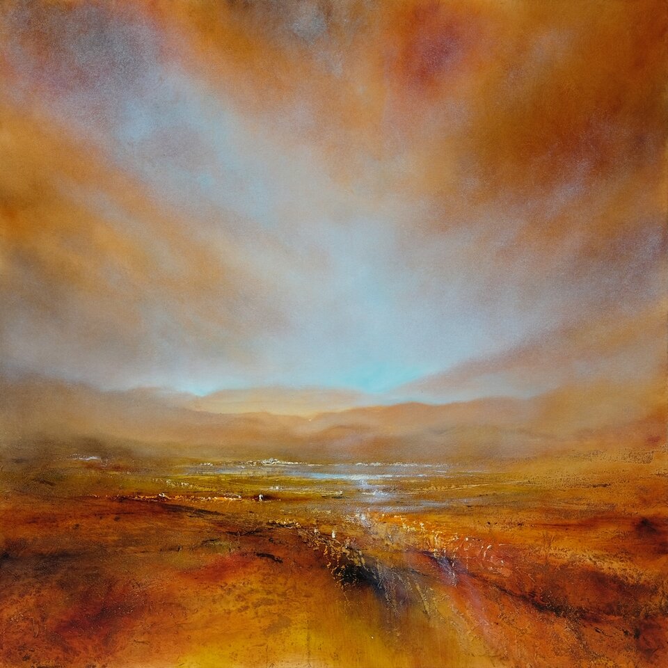 Herbstliches Licht, Öl auf Leinwand, Annette Schmucker Atelier und Galerie
