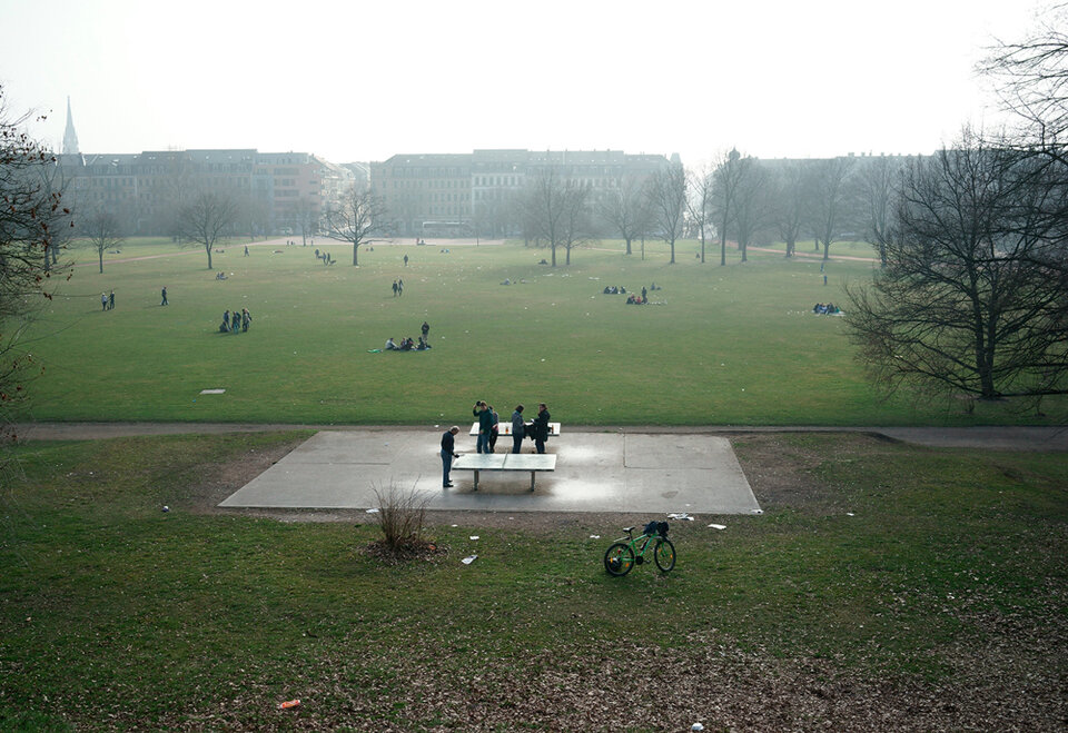 Alaun Park, Farbfotografie , Steffen Bachmann