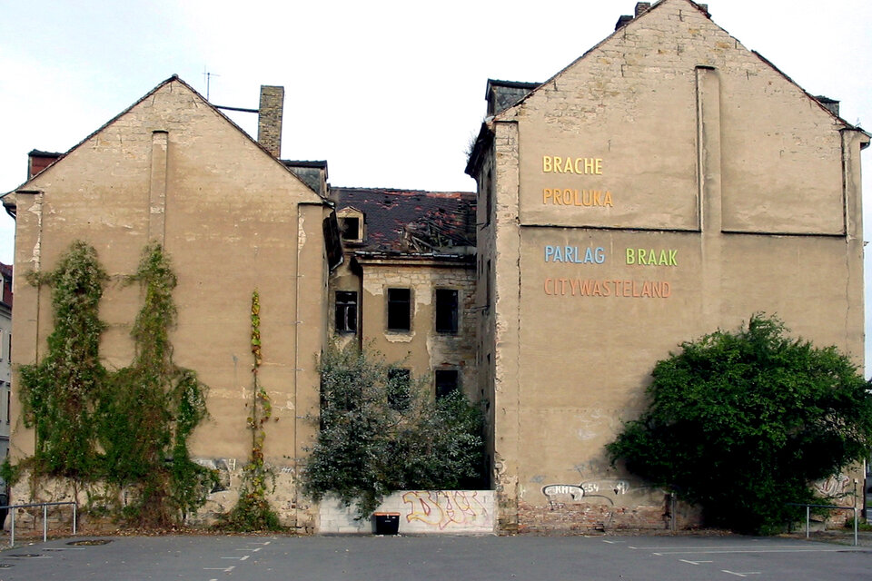 Pflanzenfassade City Brache, Steffen Bachmann