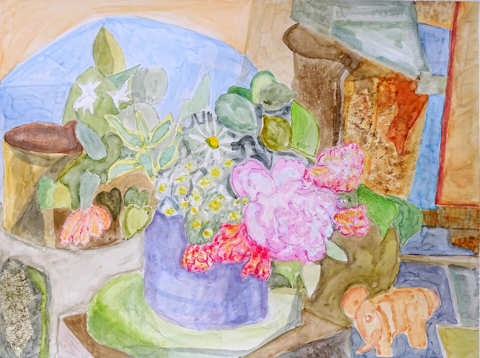 Stilleben mit Blumenstrauß 2, Wolfgang Bittkau